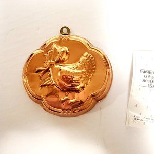 Vintage 1993 Avon Copper Mold - Farm House Friends